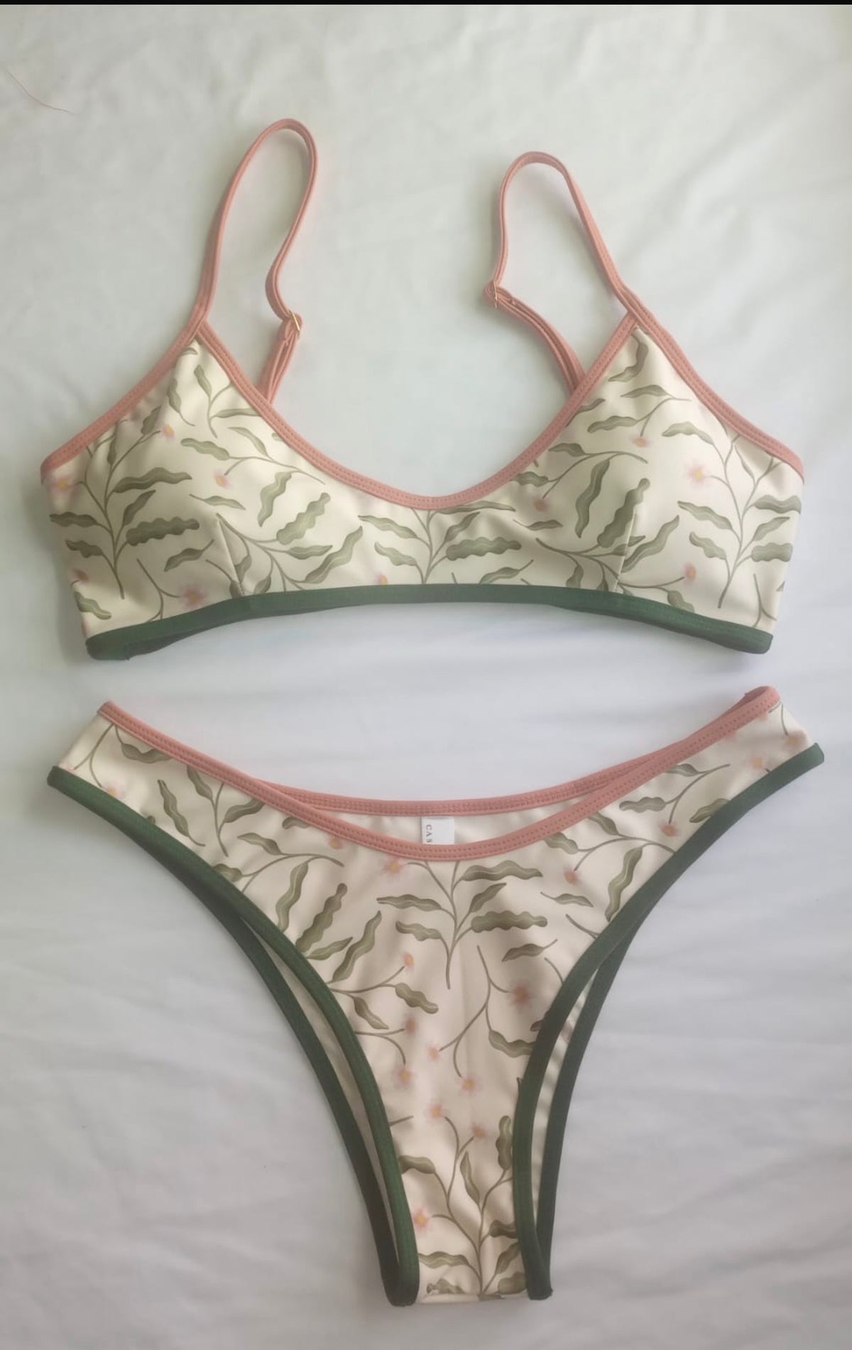Gianna Cream Botanical Swim